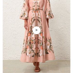 Zimmermann Lexi billow long dress